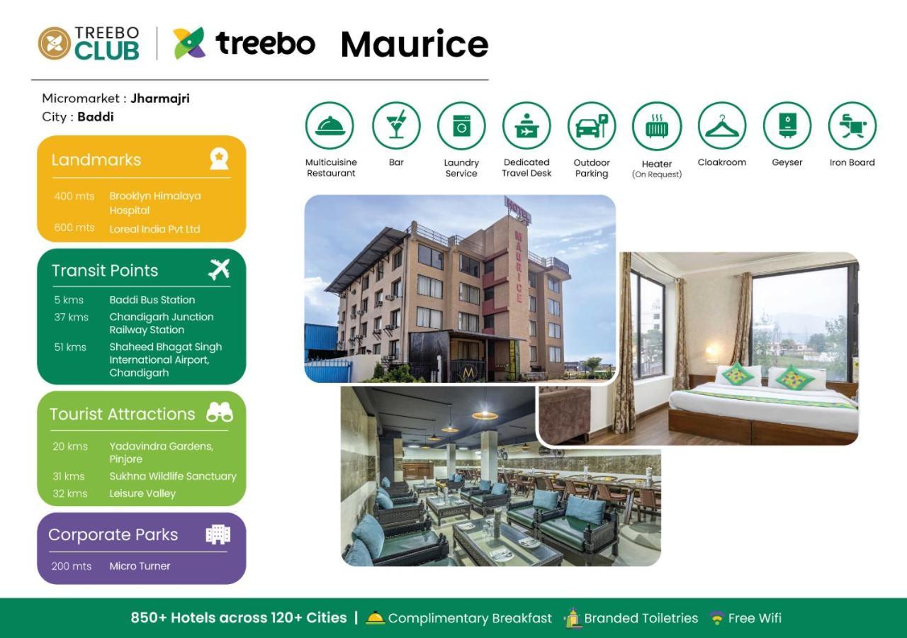 Treebo Maurice Hotel Baddi Exterior photo